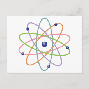 Atom Postcard