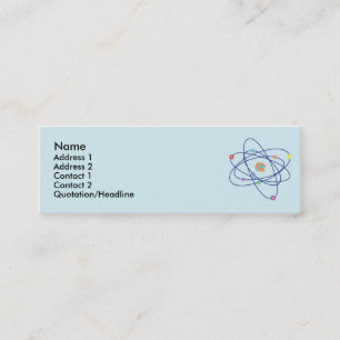 Atom - Skinny Mini Business Card