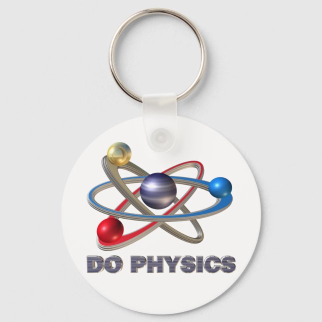 Atom symbol keychain (Front)