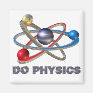Atom symbol magnet