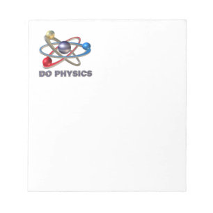 Atom symbol notepad