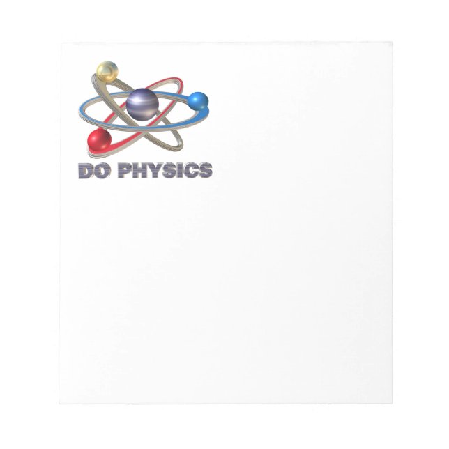 Atom symbol notepad (Front)