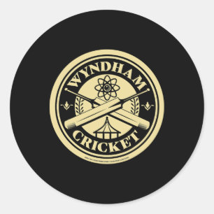 Atomfall Wyndham Cricket Classic Round Sticker