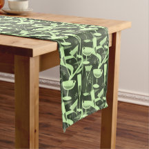 Atomic 50s Retro Martini Cocktail Pattern