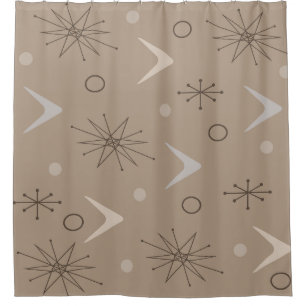 Atomic Age Boomerangs Starbursts Earth Tones