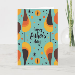 Atomic Age Fathers Day Card