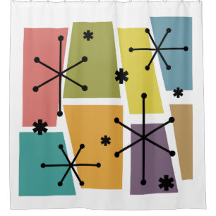 Atomic Age Pop Art Multicolored