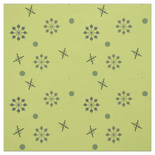 Atomic Age Sputnik Starbursts Chartreuse Fabric