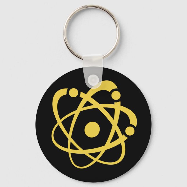 Atomic Bingo Au Go Go Keychain (Front)