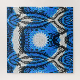 Atomic Blue Jigsaw Puzzle