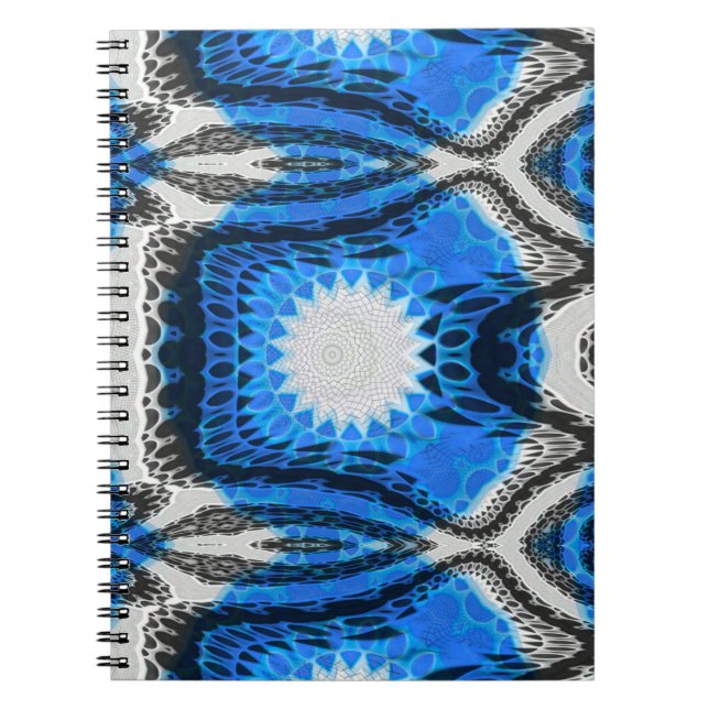 Atomic Blue Notebook (Front)