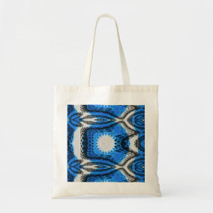 Atomic Blue Tote Bag