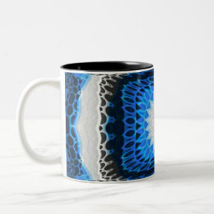 Atomic Blue Two-Tone Coffee Mug