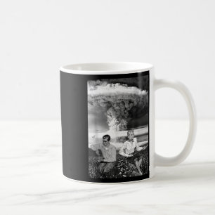 Atomic Bomb Cloud Nuclear War Retro Vintage Milita Coffee Mug