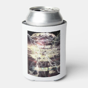 Atomic Bomb white can cooler