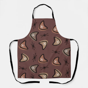Atomic Boomerangs Starbursts Dark Academia Apron