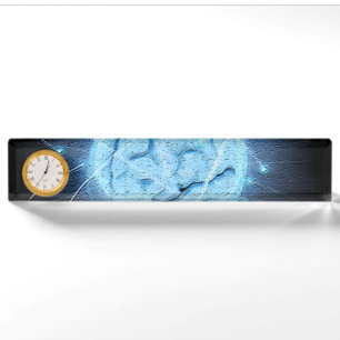Atomic Brain Nameplate