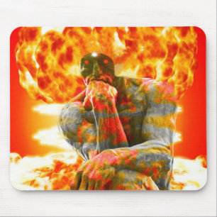 Atomic Brainstorm Mouse Pad