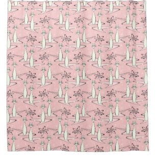 Atomic Cat Field - Pink ©studioxtine