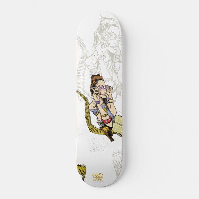 Atomic Cowboy Skate Deck (Front)