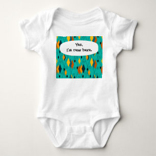 Atomic Diamonds Baby Bodysuit