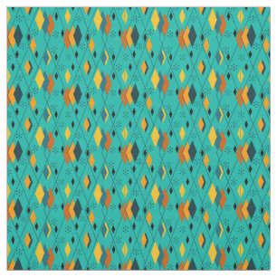 Atomic Diamonds  Fabric