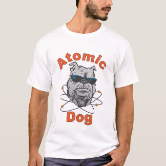 Atomic Dog - white t-shirt / male