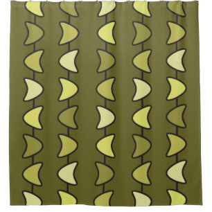 Atomic Era Boomerangs Olive Green