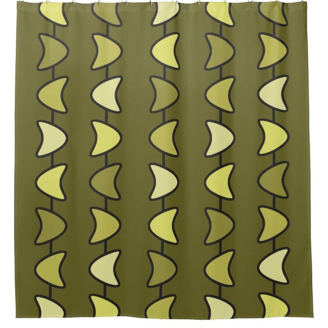 Atomic Era Boomerangs Olive Green (Front)