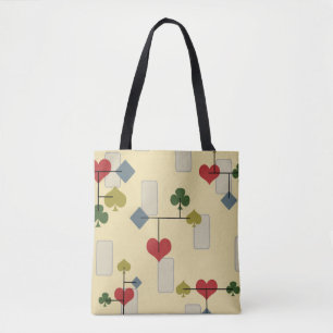 Atomic Era Card Suite Art Tote Bag