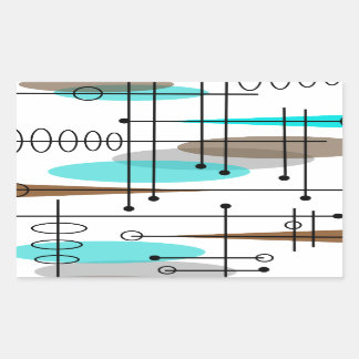 Atomic Era Inspired Mid-Century Design 13 Sticker