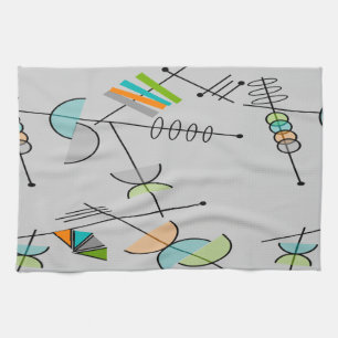 Atomic Era Inspired Placemat #90 Kitchen Towel