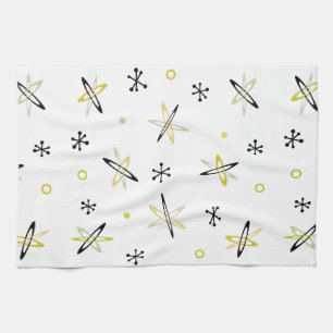 Atomic Era Space Age Kitchen Towel