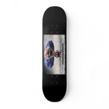 Atomic Evil Clown Bomb Skateboard Deck