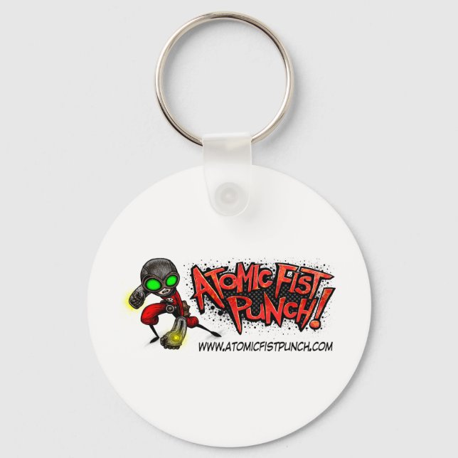 ATOMIC FIST PUNCH KEYCHAIN (Front)