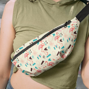 Atomic Flamingo Fanny Pack