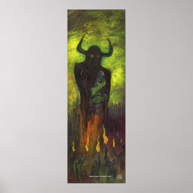 ATOMIC GOD POSTER (Front)
