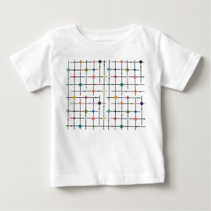 Atomic Grid Baby T-Shirt