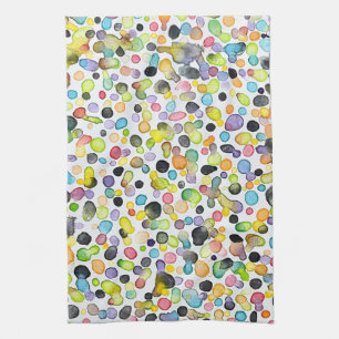 Atomic Gumdrops Kitchen Towel