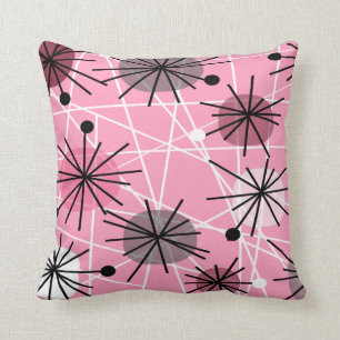 Atomic  Inspired Pillow Mid Century Design