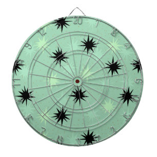 Atomic Jade & Mint Starbursts Igloo Dart Board