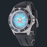 Atomic Jewels Watch<br><div class="desc">You’ve heard of atomic clocks and their perfect accuracy. Now own an Atomic Watch! This is a classy retro atomic design for the scientifically inclined or the enlightened intellectual. Own it to be spacey, stylish, trending and topical. Plus you’ll keep up to the minute for all your lectures, book signings...</div>