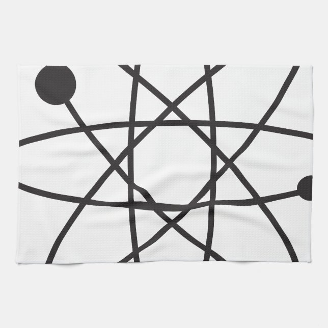 Atomic Kitchen Towel (Horizontal)