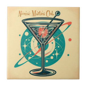 Atomic Martini Club Space Age Tile