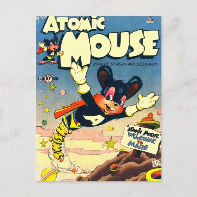 Atomic Mouse No.1 Postcard (Front)