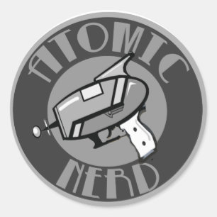 Atomic Nerd sticker