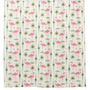 Atomic Oasis with Pink Flamingos II