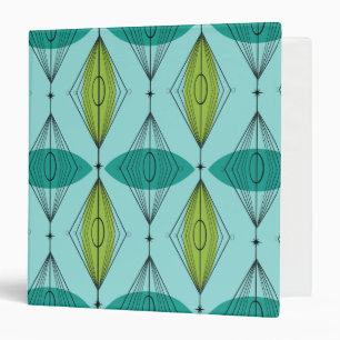Atomic Ogee & Starbursts Binder