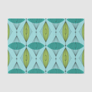 Atomic Ogee & Starbursts Tissue Paper