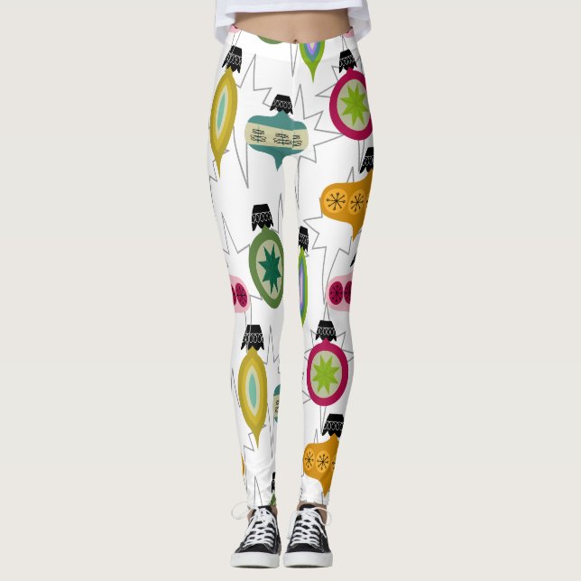 Atomic Ornaments  Leggings (Front)
